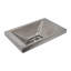 Hana Antique Copper Metal Rectangular Drop-in Bathroom Sink-113449519