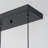 Hurleigh 5 - Light Kitchen Island Linear Pendant Light with Crystal Globes
