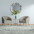 Audwin 27.5" W Polyester Barrel Chair