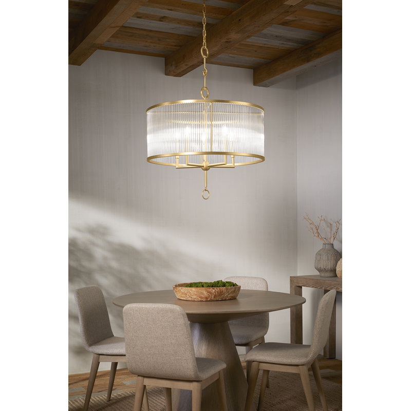 Terret™ 29" 5 - Light Chandelier, Vibrant Brushed Bronze