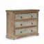 Commode 3 tiroirs en bois d'acacia