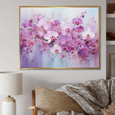 «Purple Pansies Blooming Field» sur toile