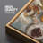 Neutral Toned Feast Celebration Artwork Extra Large Pictures Framed Canvas Print Wall Art-120284298-120284296