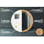 Huldar Glass Flat Wall Mirror