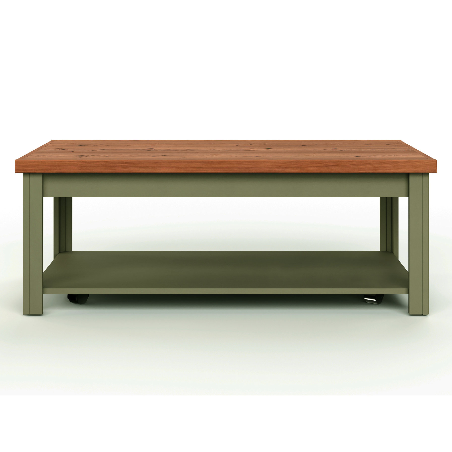 Rosecliff Heights 48 Inch Rectangular Coffee Table In Coastal ...