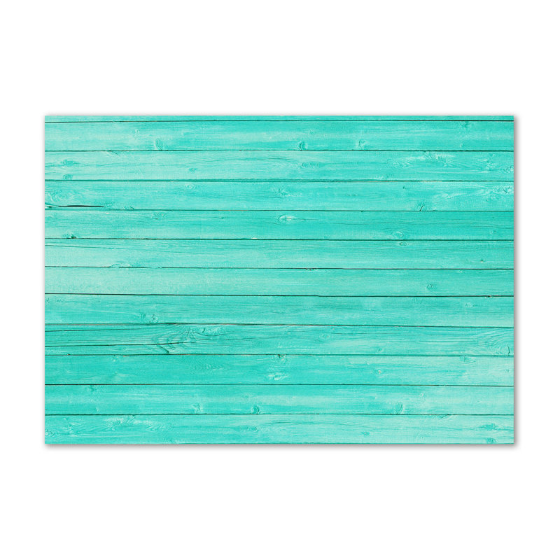 Green Boards - Wrapped Canvas Print
