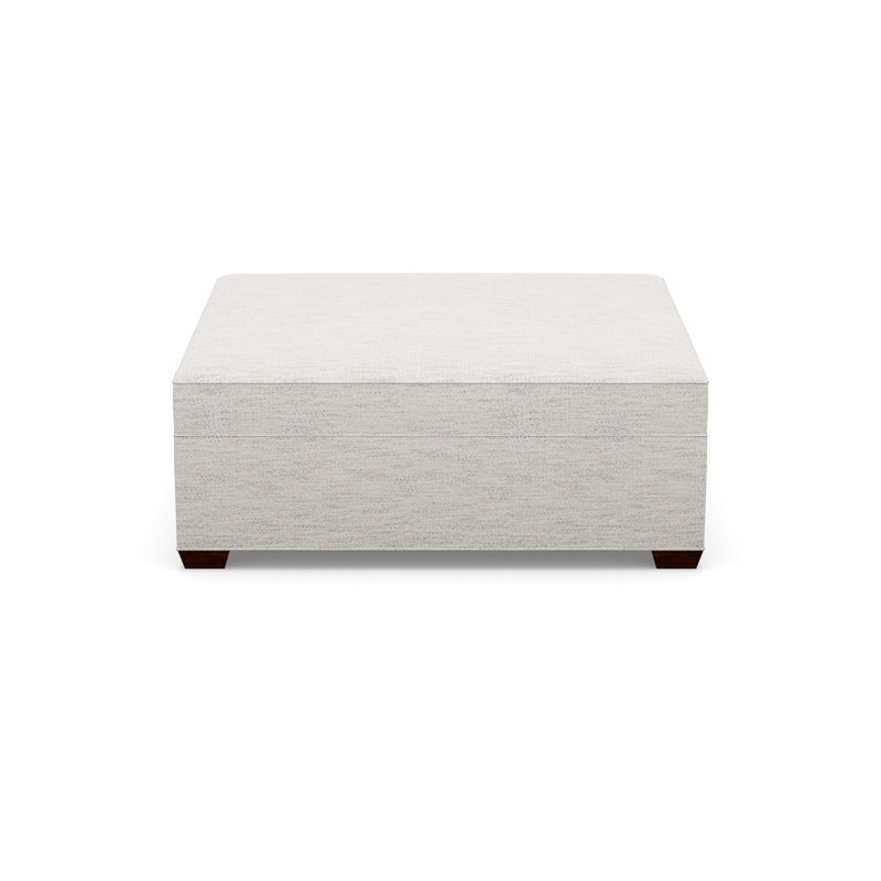 Square Ottoman, Walnut, 3906-73