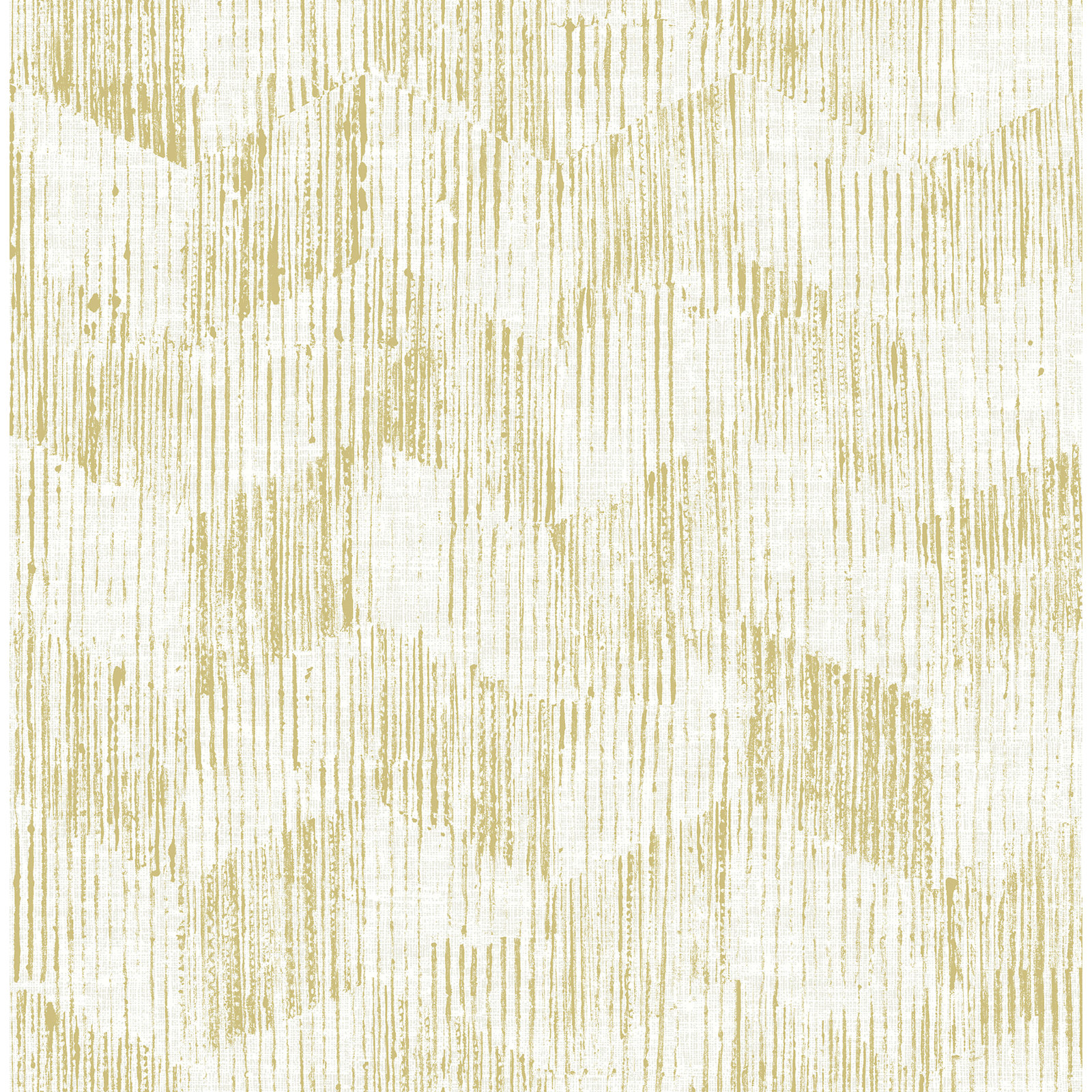 Preslar Modern Geometric Wallpaper, Yellow