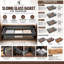Panier coulissant en verre pour armoire