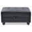 Bella Faux Leather Ottoman-651688147