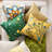 Velvet Floral Hummingbird Pillow Covers, Whimsical Home Decorative Sofa Bed Covers-124338320-117496980