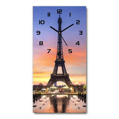 Jadasia Glass Wall Clock