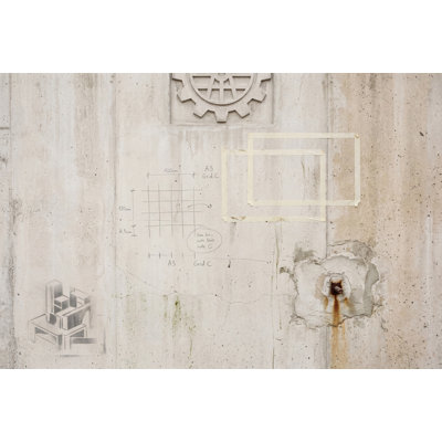 Papier peint mural en béton