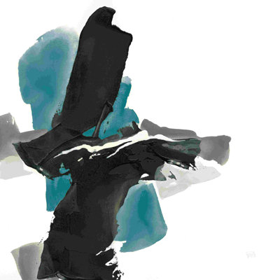Noir et bleu sarcelle IV
