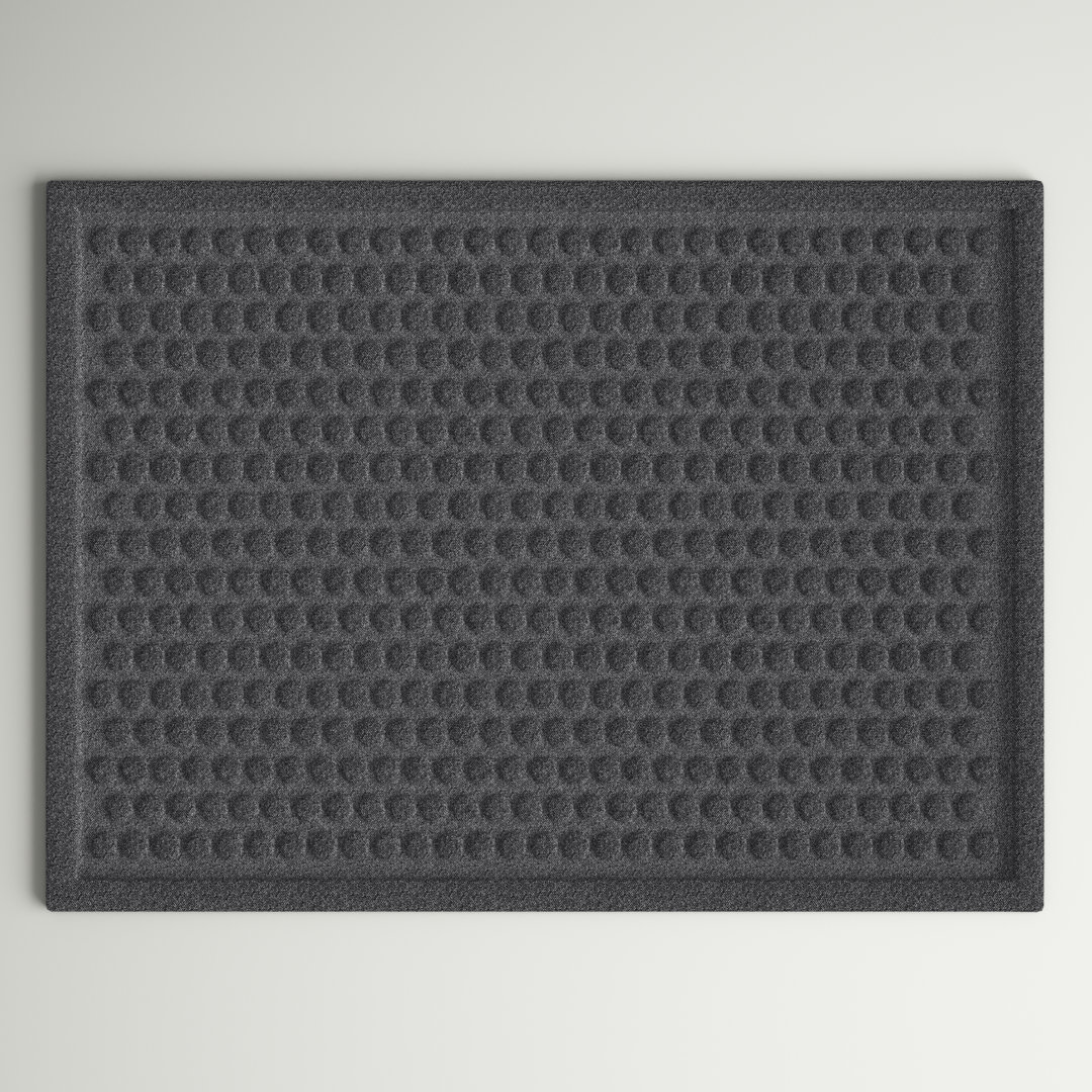 Colletti Personalizable Non-Slip Polka Dots Outdoor Doormat Sol 72 Outdoor™ 