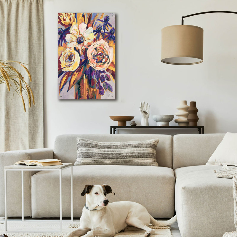 «Fall Vision» par Jeanette Vertentes, art mural en verre acrylique, H 36 po x l 24 po x P 0,2 po