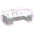 Vidaxl Garden Sofa Set-129078646
