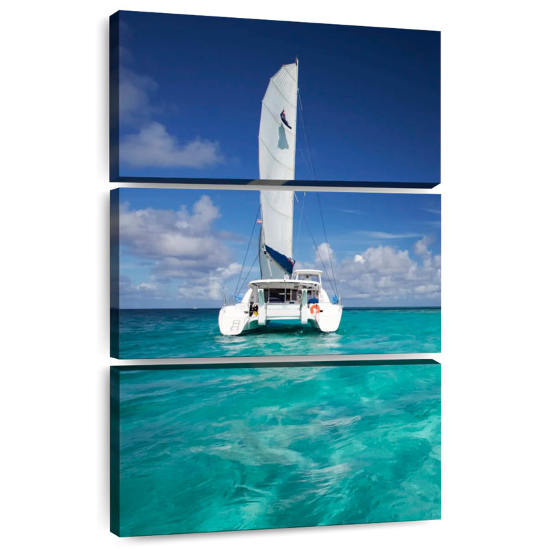 Catamaran de mer Nicci Turquoise, H 32 po x l 20 po