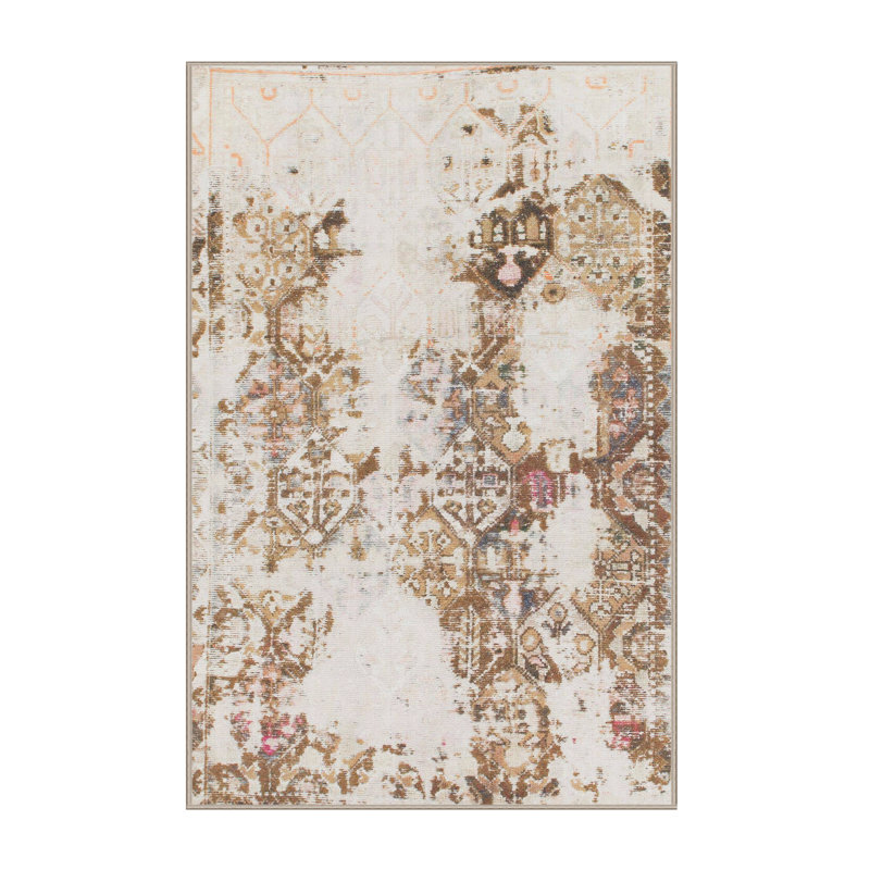 Abstract Indoor Rug, Rectangle 3' x 5'