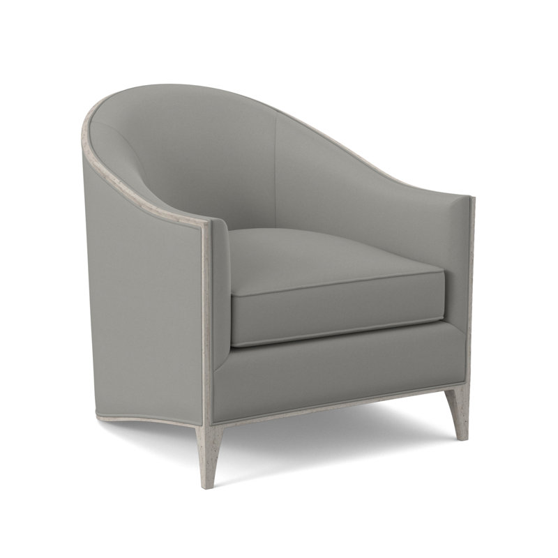 Chaise Atelier, Bisque, 100% polyester ivoire Fizz