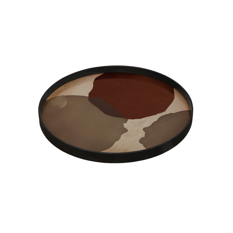 Translucent Silhouettes Decorative Tray