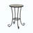Patio Side Table with Shelf