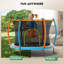 Trampoline pour enfants GVDV 55 po, mini trampoline pour tout-petits avec enceinte-125428483