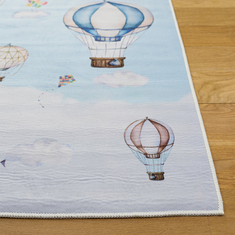 Tapis performance lavable à la machine pour enfants Tacoma, Rectangulaire 3 pi x 5 pi