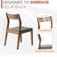 Chaise empilable Morven Mid-Century-892107467