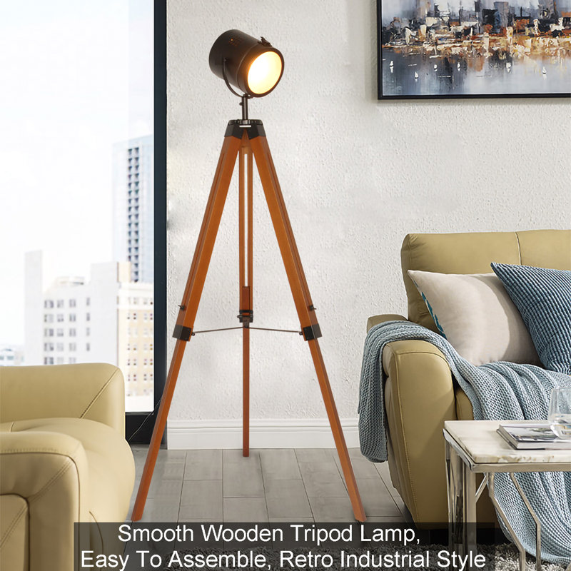 Celyne 55" Tripod Floor Lamp