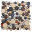 Carreau de mosaïque 12 po x 12 po pour mur et plancher