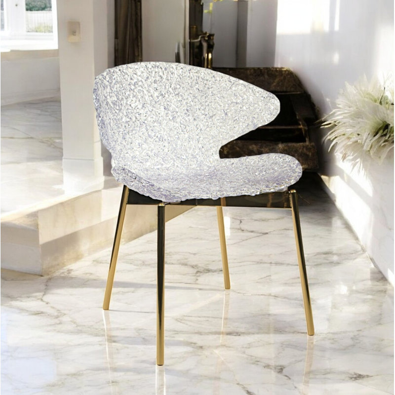 Swan Chair – Iconic Design With Elegant Light Reflection, Clear