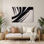Minimalisme 80, art mural gris en métal-1627186505