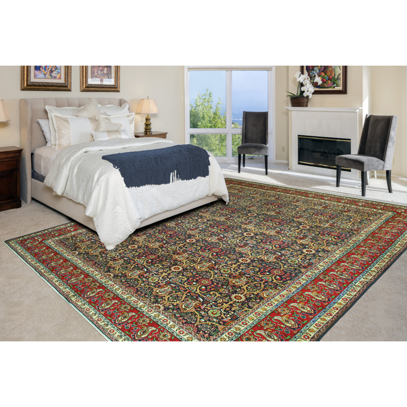 Tapis unique en laine 9 pi 11 po x 13 pi 4 po 2022 Gotthart