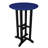 POLYWOOD 24" Round Farmhouse Bar Bistro Table-129165100-129165083