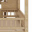 Lit superposé Kids Sleep & Play avec escalier de rangement, glissade et lit gigogne-888870194