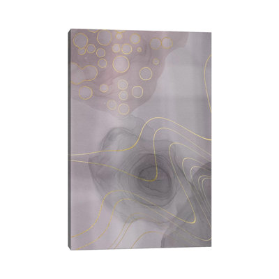 Alcohol Ink and  Paint No. 6 1 Piece Wrapped Canvas Wall Art