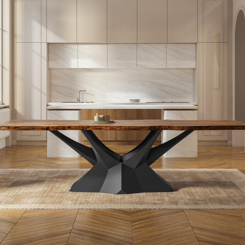 Kruna Metal Dining Table Base, 28"H x 28"L x 20"W