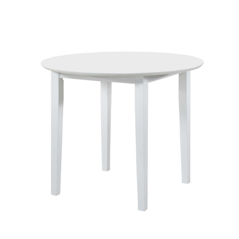 Table de salle à manger Katelinn, Blanc