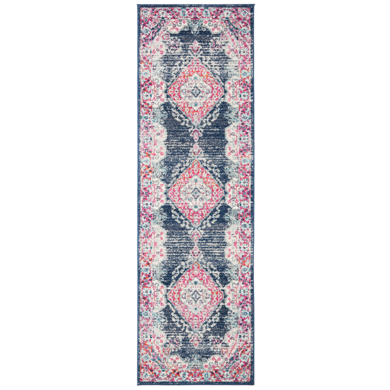 Tapis oriental performance Gourdine, Tapis de couloir 2 pi 2 po x 7 pi