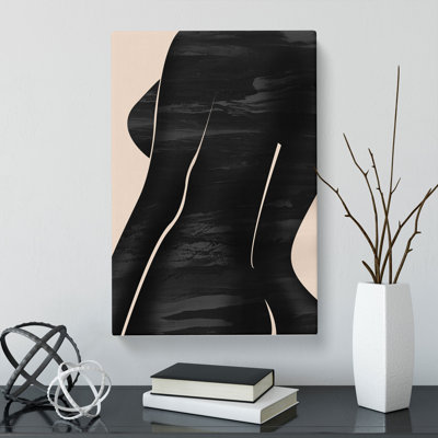 Female Form - Wrapped Canvas Painting
