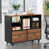 Walnut/Black