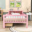 Lit simple avec tiroirs et tablettes de rangement-262780917