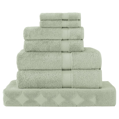 Ensemble de serviettes en coton turc 6 pièces Sinemis