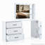Meuble-lavabo 55,2 po avec armoire latérale réglable