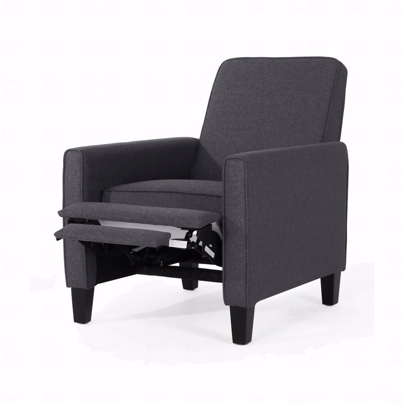 Fabric Upholstered With Push Back With Recliner Function Chair