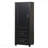 Tall Bathroom Storage Cabinet, Freestanding Storage Cabinet With Two Drawers And Adjustable Shelf, Mdf Board With Painted Finish, Black-833512111