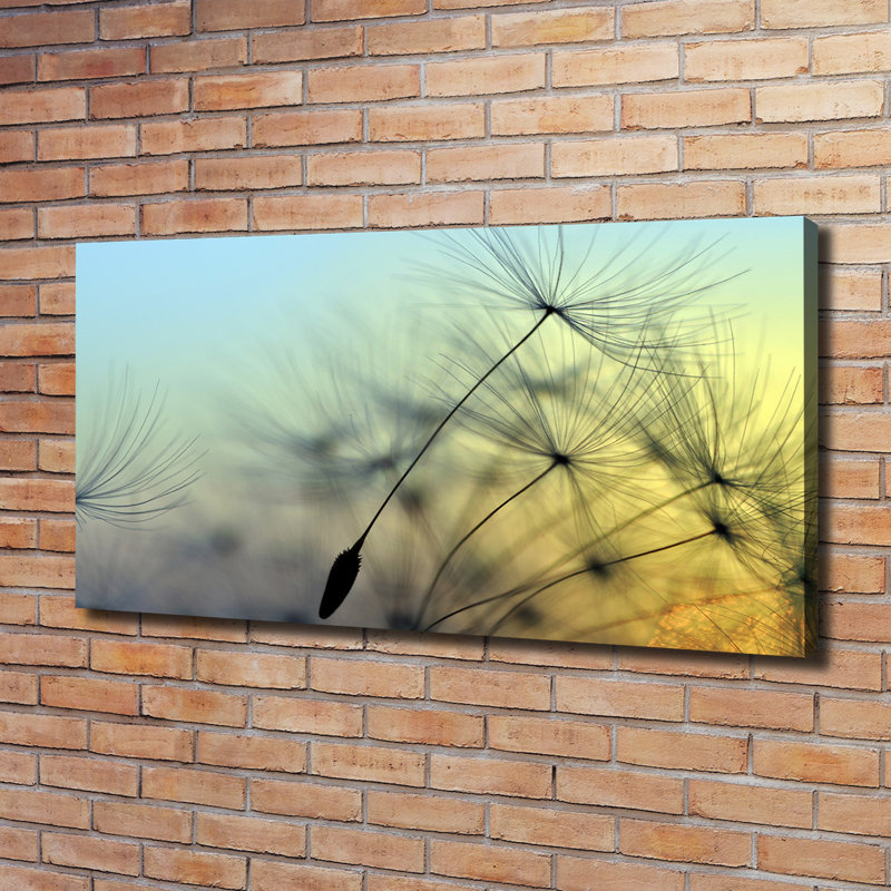Dandelion Seeds - Wrapped Canvas Print