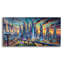 «Chicago - Peinture futuriste» par Rey Klimt, art mural acrylique-379237871