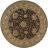 Gilta Rectangle Oriental Handmade Wool Area Rug in Black/Brown-125373471